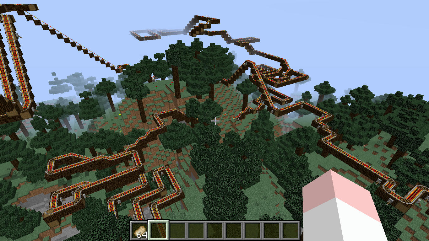 (1.8.7) Rollercoaster Map - Maps - Mapping and Modding: Java Edition ...