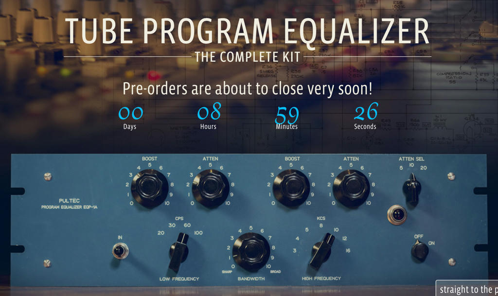 Full Kit To Build A Detailed 100 Faithful Replica Of The Pultec Eqp 1a Gearspace Full Kit To Build A Detailed 100 Faithful Replica Of The Pultec Eqp 1a Gearspace