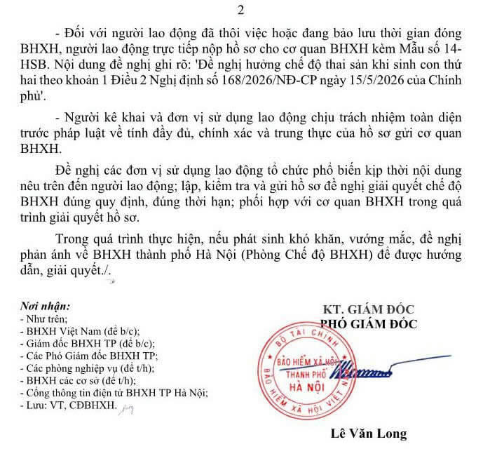 2923-2026-BHXHHN CV hướng dẫn giải quyết CĐTS khi sinh con thứ 2 p2.jpg