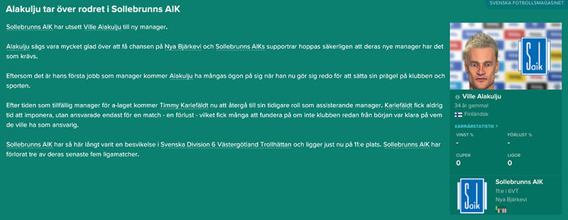 Nordin beredd vid sidlinjen igen Nordin beredd vid sidlinjen igen
