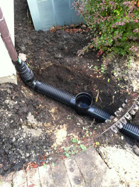 Corrugated Drainage Pipe To Seal Or Not Ground Trades Img