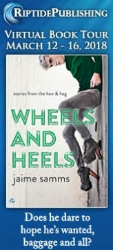 Jaime Samms - Wheels and Heels TourBadge