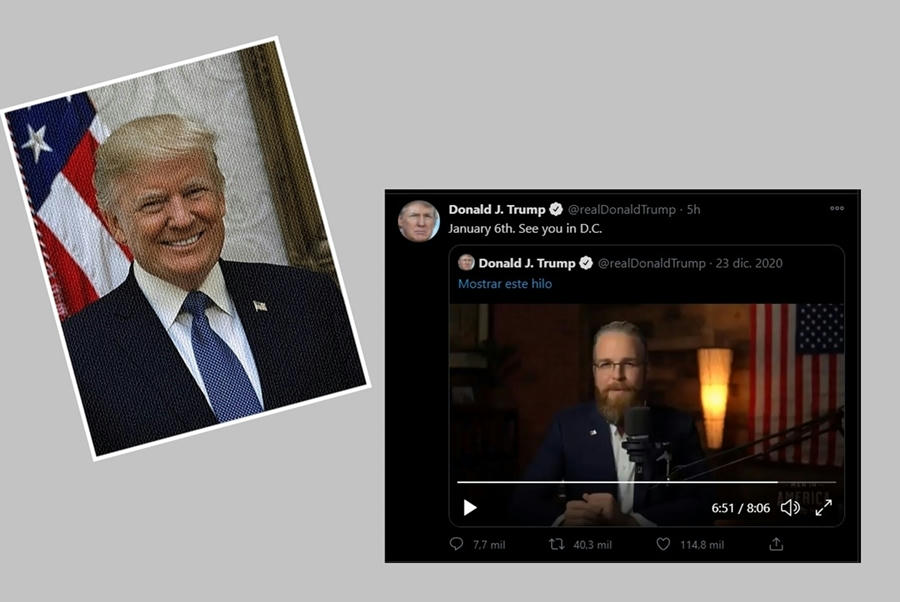 Con mensaje de odio, Donald Trump convoca a sus partidarios a marchar