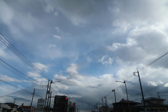 写真（夕方の天空その3）