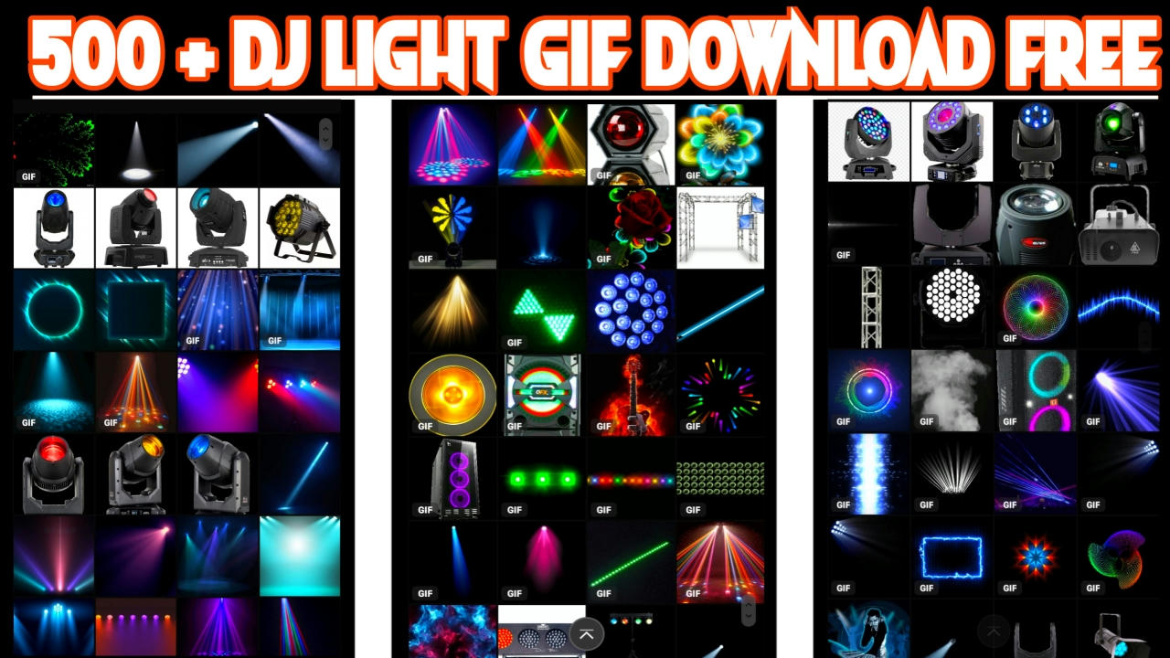 Top 500 Dj Light Gif Images ( DjDevrajKasya)