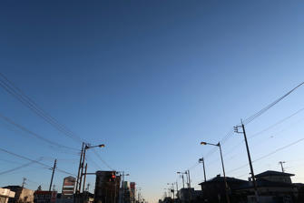 写真（夕方の天空その3）