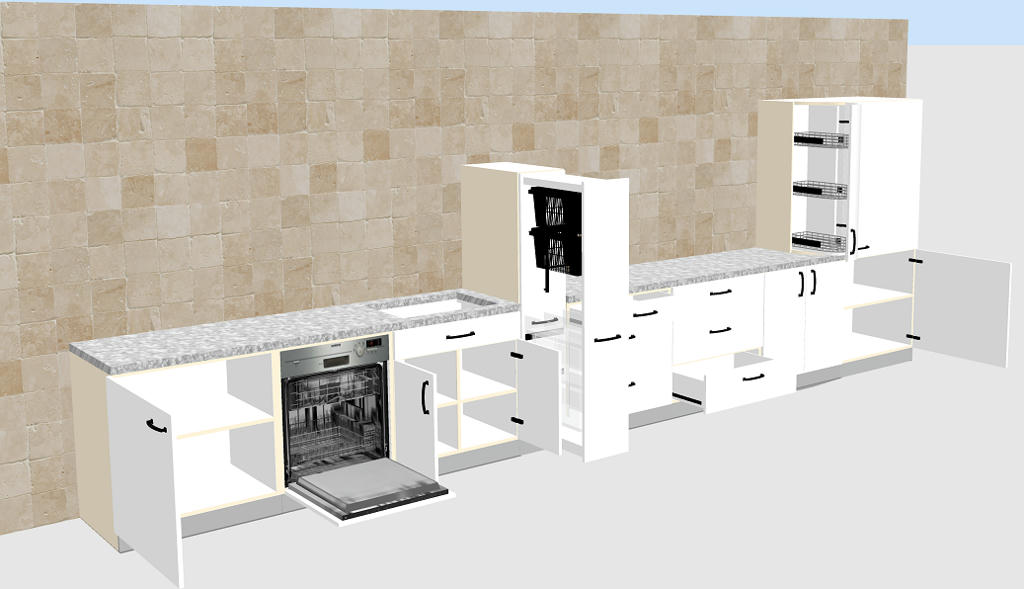 Kitchen Cabinets Without The Latest Wizardry Sweet Home 3d Forum View Thread