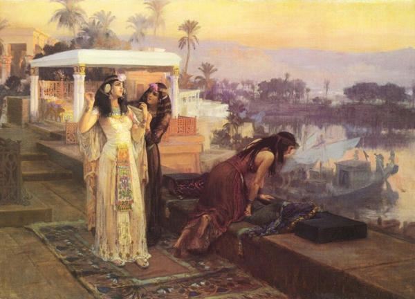 Cleopatra en las terrazas de Philae