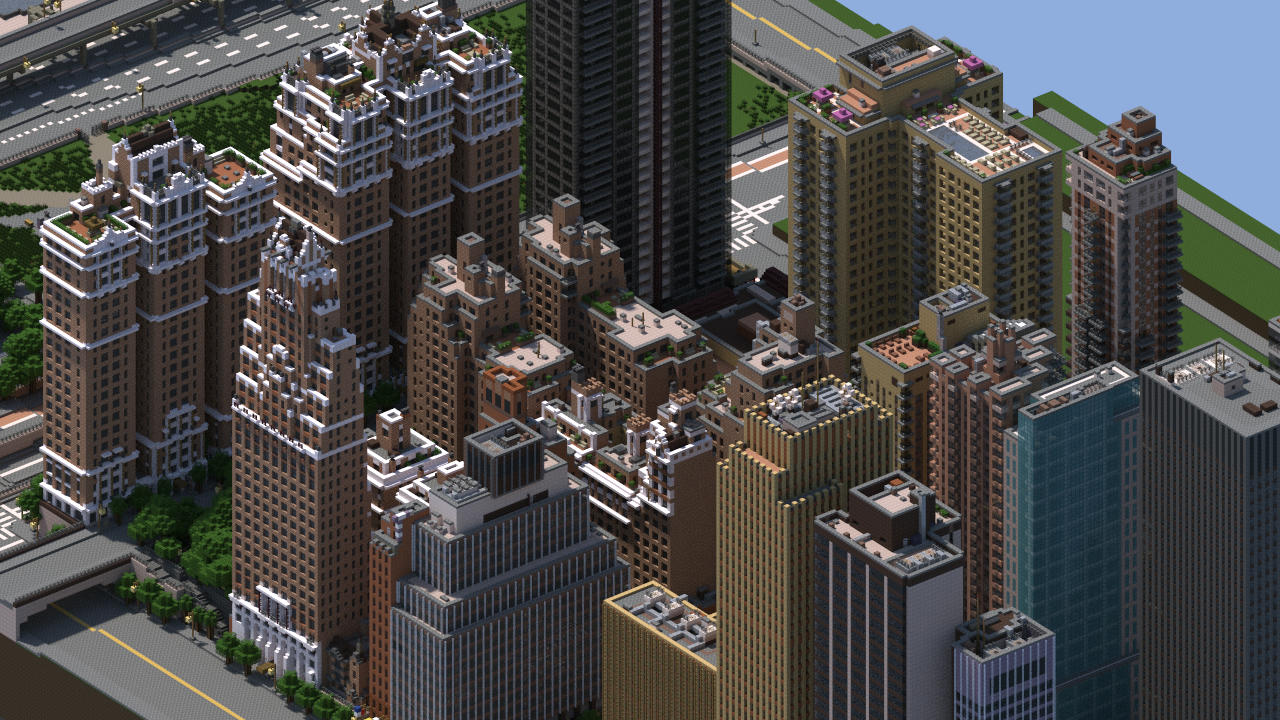 midtown manhattan, new york city (download v2.2) minecraft