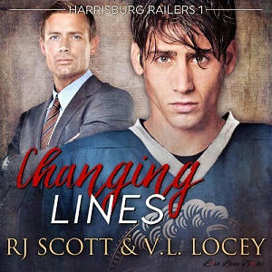 RJ Scott & V.L. Locey - Changing Lines Audio Cover s
