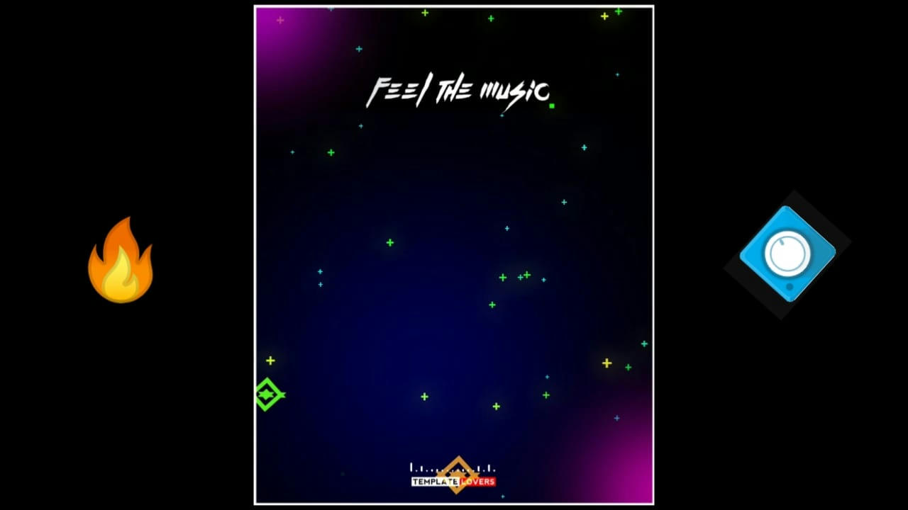 Feel The Music Trending Black Screen Whatsapp Status Avee Player Template Download Full Screen