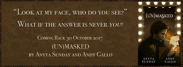 Anyta Sunday & Andy Gallo - Unmasked Banner