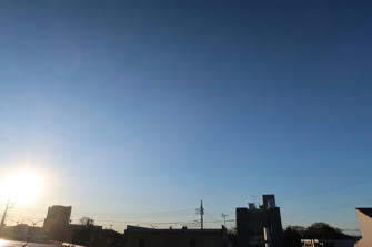 写真（夕方の天空その4）