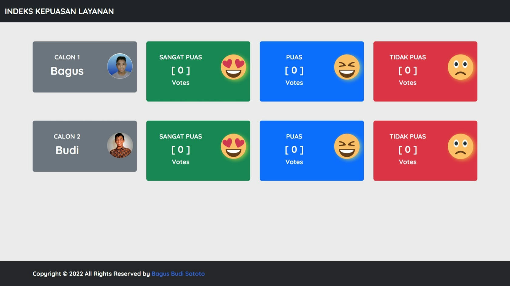 Source Code Layanan Voting
