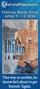 L.A. Witt - Once Burned TourBadge