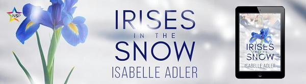 Isabelle Adler - Irises in the Snow NineStar Banner