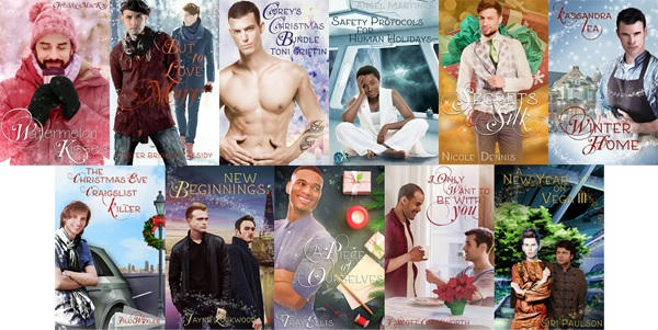 MCB Holiday books, Winter Collection all-covers m