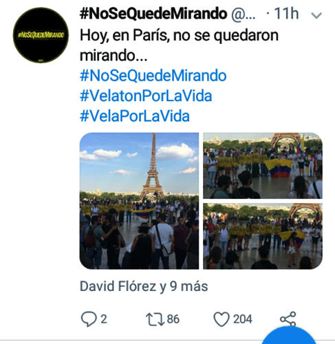  Por Redes informan avance de la marcha