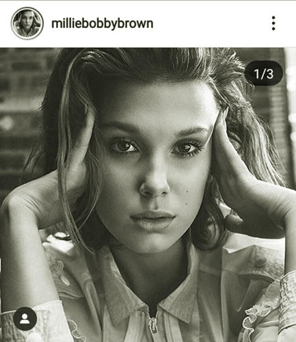 Millie Bobby Brown será Enola Holmes en un film donde trabajará con Henry Cavill