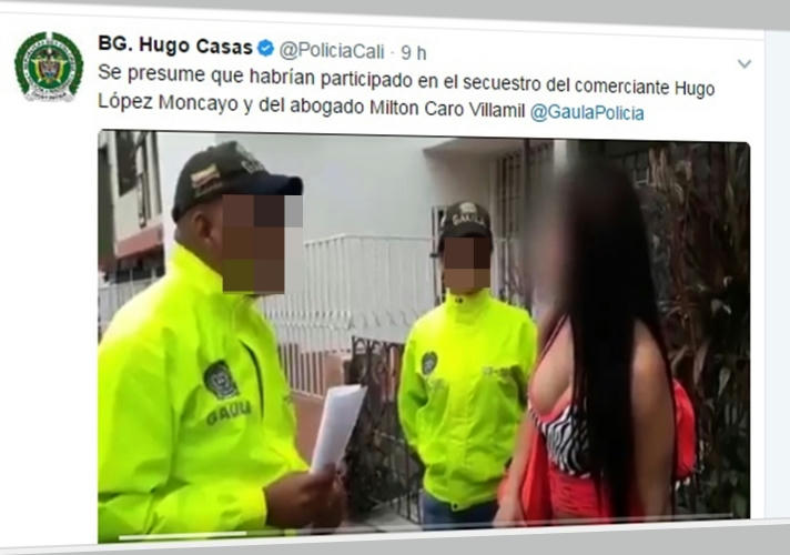  Momento de la captura de Paulín Karina Díaz García 