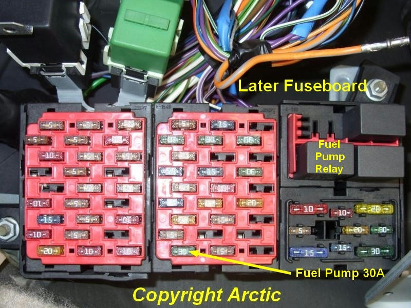fuel pump fuse blowing The 75 and ZT Owners Club Forums