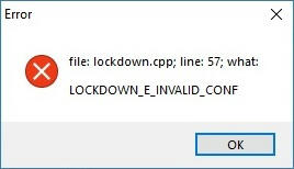 Fix Provision.cpp57 Error lockdown.cpp57 error