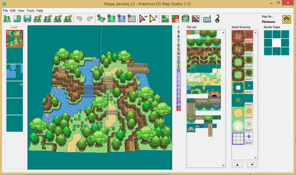 Pokemon DS Map Studio: Create Pokemon DS maps in 5 min [2.1 VERSION]