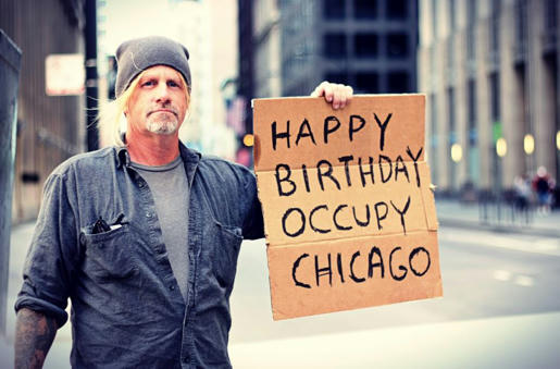  Happy Birthday Occupy Chicago 