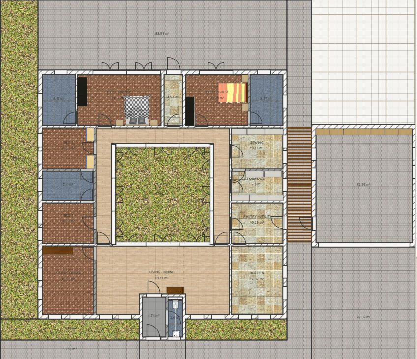 Sweet Home 3d Forum View Thread Atrium House