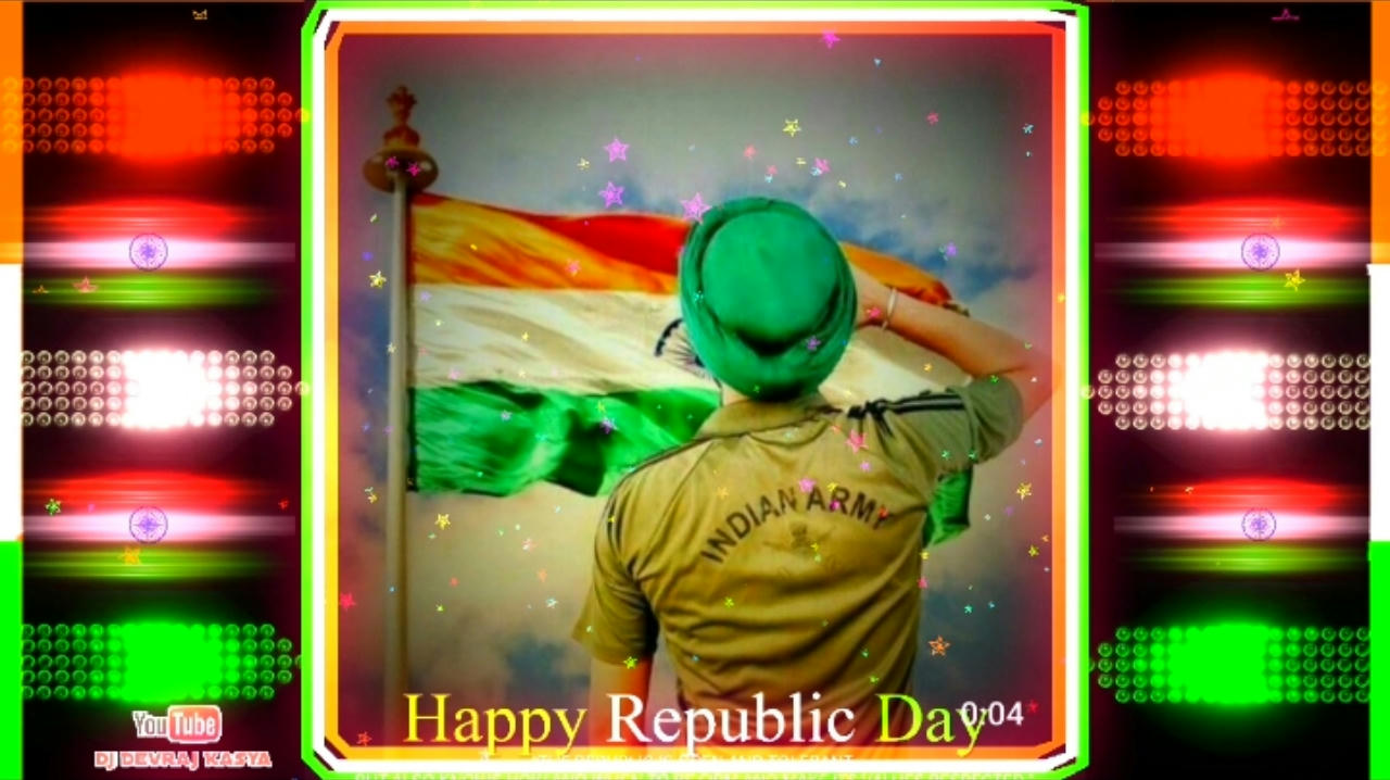 Republic Day Special Avee player Template Download