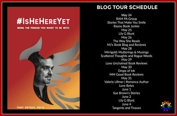 Dr Tony Ortega - #IsHeHereYet SCHEDULE