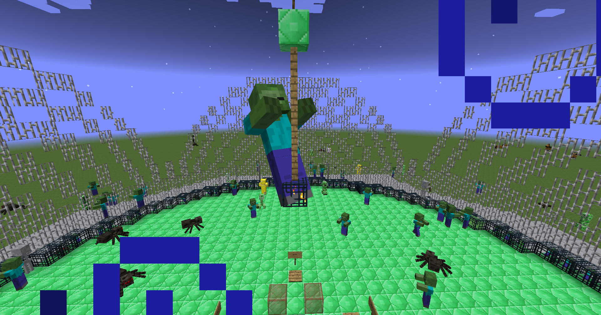 Spawn Cage (Vanilla and Bukkit minigame) - Maps - Mapping 