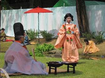 写真（曲水の宴その9）