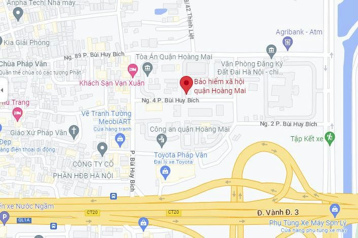 bảo hiểm xã hội quận hoàng mai