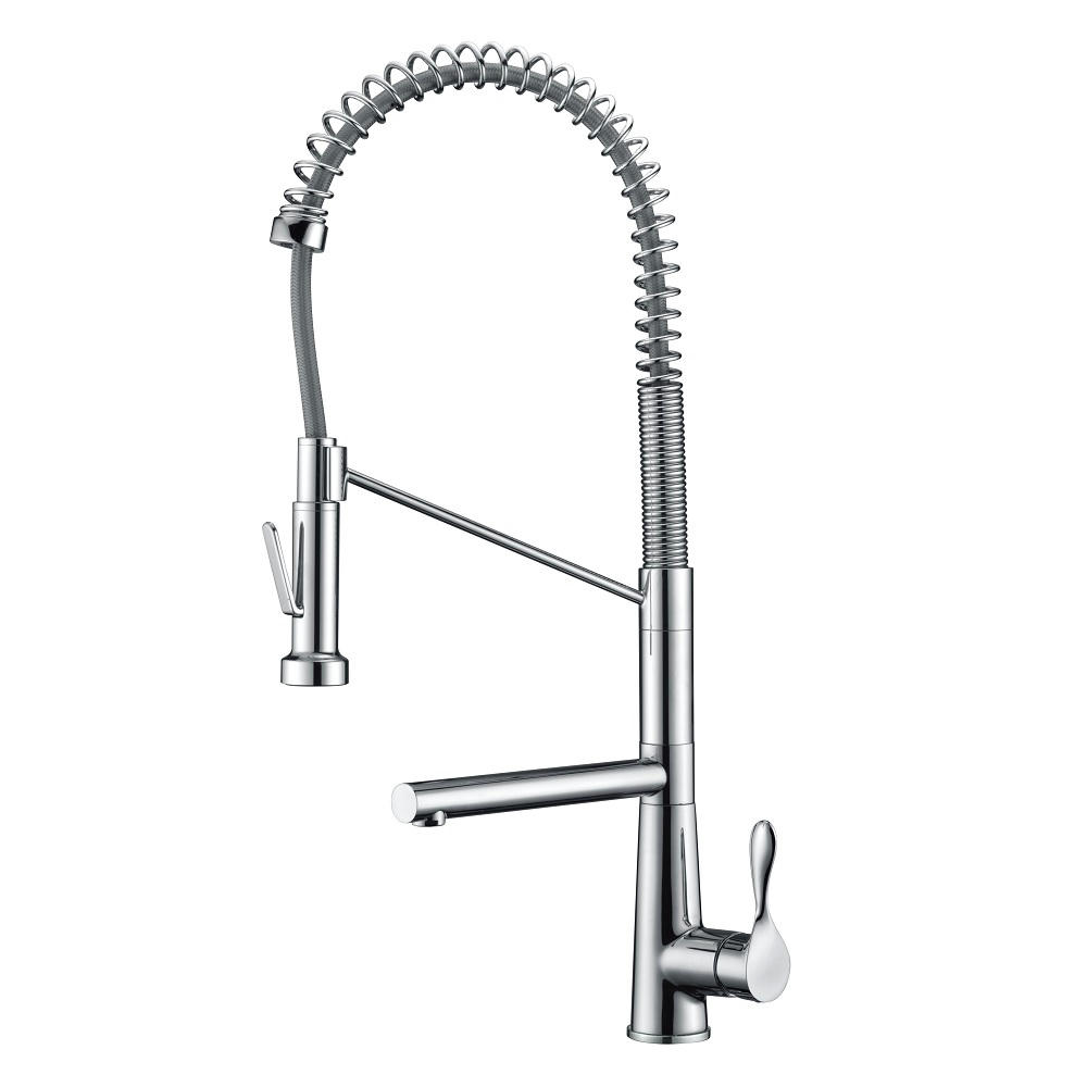 AB50 3787C Spring Kitchen Faucet, Chrome