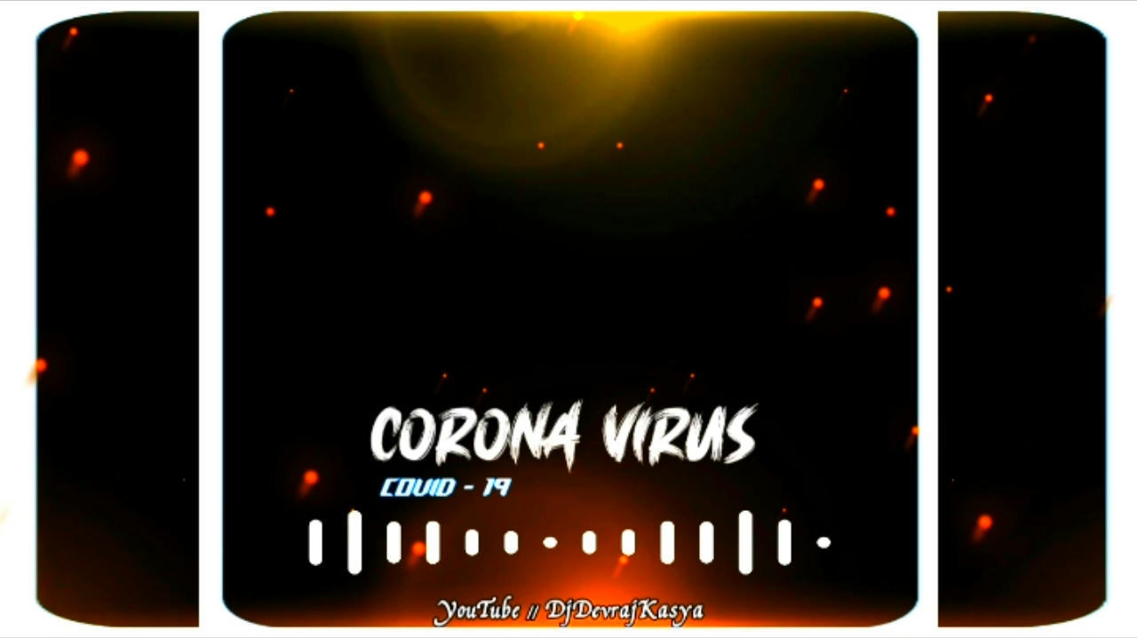 Corona Virus Avee Player Template Download