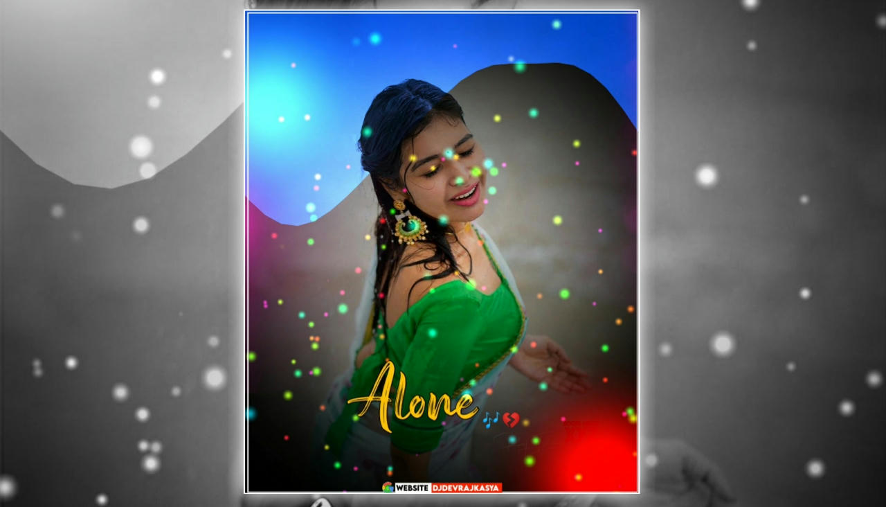 Alone 2021 Trending Effect Full Screen Whatsapp Status Avee Player Template Download