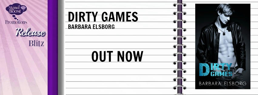 Barbara Elsborg - Dirty Games RB Banner
