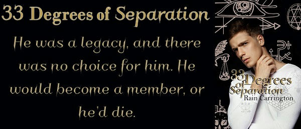 Rain Carrington - 33 Degrees of Separation Banner