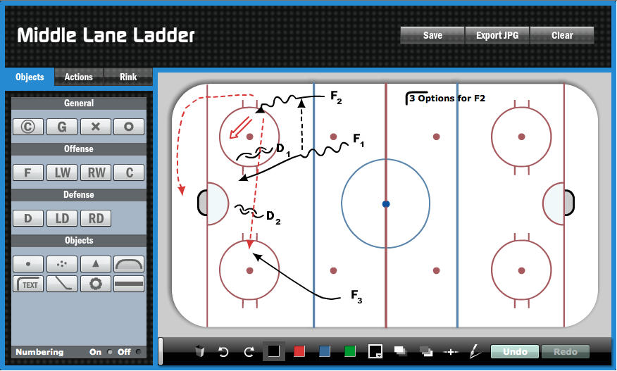 HockeyShare Drill Diagrammer Preview